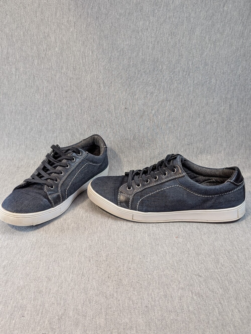 Steve Madden Wlayrite Denim Sneakers Men's 9 Black